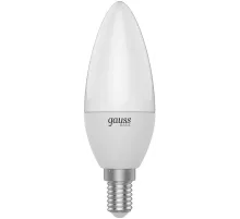 Лампа светодиодная Gauss Basic 1033116T 5.5Вт цок.:E14 свеча 240B 3000K св.свеч.бел.теп. (упак.:3шт)