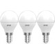 Лампа светодиодная Gauss Basic 10531252T 5.5Вт цок.:E14 шар 220B 4100K св.свеч.бел.нейт. (упак.:3шт)