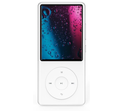 Плеер Hi-Fi Flash Digma M5 BT 16Gb белый/2.4"/FM/microSD/microSDHC/clip