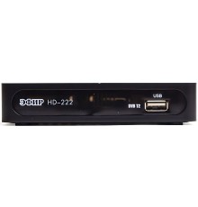 Ресивер DVB-T2 Сигнал Эфир HD-222 черный