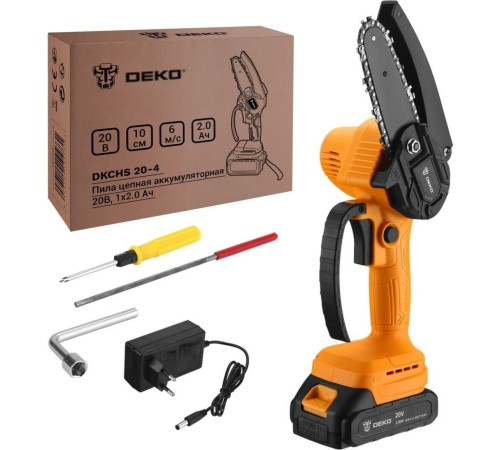 Электрическая цепная пила Deko DKCHS 20-4 (063-4308) Электрическая цепная пила Deko DKCHS 20-4 (063-4308)