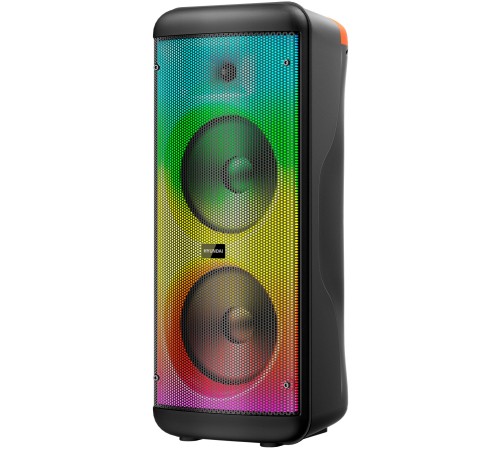 Минисистема Hyundai H-MC1235 черный 80Вт FM USB BT micro SD