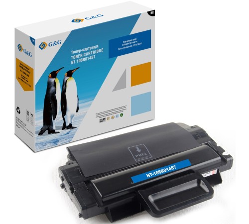 Картридж лазерный G&G GG-106R01487 черный (4100стр.) для Xerox WorkCentre 3210/ 3220