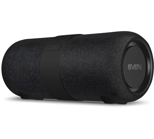 SVEN PS-340, черный (24 Вт, Waterproof (IPx6), TWS, Bluetooth, FM, USB, 3600мА*ч)