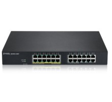 Гибридный Smart L2 коммутатор PoE+ Zyxel NebulaFlex GS1915-24EP, rack 19", 24xGE (12xPoE+), бюджет PoE 130 Вт, автономное/облачное управление (GS1915-24EP-EU0101F)