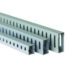 Dkc 00126RL Короб перфорированный, серый RL75 25x30 ( 2 метра)