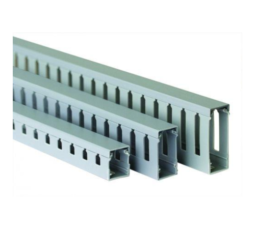 Dkc 00126RL Короб перфорированный, серый RL75 25x30 ( 2 метра)