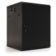 Шкаф коммутационный Hyperline (TWB-0945-SR-RAL9004) настенный 9U 600x450мм пер.дв.стал.лист 60кг черный