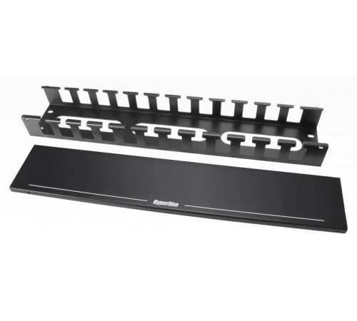 Кабельный органайзер Hyperline CM-2U-MLF-COV 2U шир.:19" глуб.:46.5мм