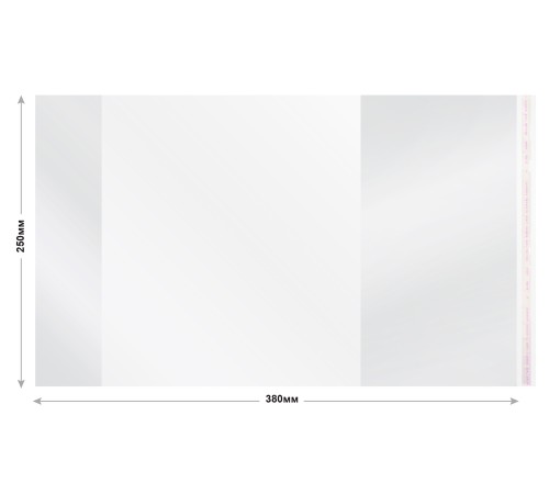 Обложка Silwerhof 382154 Монстрики для учебника с липк.сл. (набор 5шт) для старших классов ПП 70мкм гладкая прозр. 250х380мм