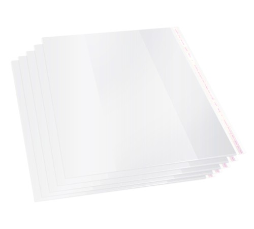 Обложка Silwerhof 382176 Монстрики для учебника с липк.сл. (набор 10шт) ПП 70мкм гладкая прозр. 280х450мм