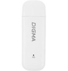Digma Dongle WiFi DW1960WH Модем 3G/4G USB Wi-Fi Firewall +Router внешний белый