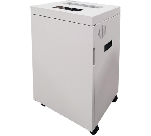 Шредер Office Kit S500 0,8x2 белый (секр.P-7) фрагменты 7лист. 50лтр. скобы пл.карты CD