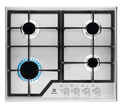 Газовая варочная поверхность Electrolux KGS6426SX нержавеющая сталь