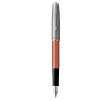 Ручка перьев. Parker Sonnet Essential SB F545 (CW2169228) LaqOrange CT F сталь нержавеющая подар.кор.