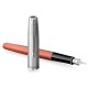 Ручка перьев. Parker Sonnet Essential SB F545 (CW2169228) LaqOrange CT F сталь нержавеющая подар.кор.
