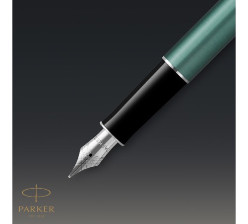 Ручка перьев. Parker Sonnet Essential SB F545 (CW2169362) LaqGreen CT F сталь нержавеющая подар.кор. Ручка перьев. Parker Sonnet Essential SB F545 (CW2169362) LaqGreen CT F сталь нержавеющая подар.кор.