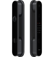 Умный замок Aqara D100 Zigbee врезной разбл.отпеч.паль. 2480mAh черный (ZNMS20LM)