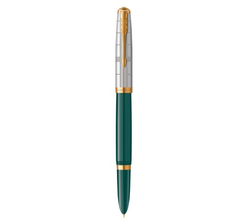 Ручка перьев. Parker 51 Premium (CW2169074) Forest Green GT F сталь нержавеющая подар.кор. Ручка перьев. Parker 51 Premium (CW2169074) Forest Green GT F сталь нержавеющая подар.кор.