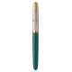 Ручка перьев. Parker 51 Premium (CW2169074) Forest Green GT F сталь нержавеющая подар.кор.