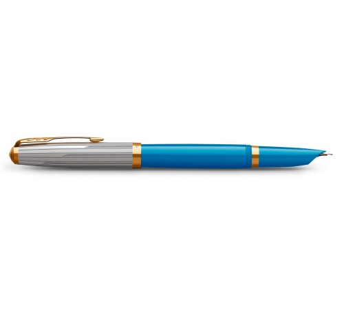 Ручка перьев. Parker 51 Premium (CW2169078) Turquoise GT F сталь нержавеющая подар.кор. Ручка перьев. Parker 51 Premium (CW2169078) Turquoise GT F сталь нержавеющая подар.кор.