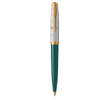 Ручка шариков. Parker 51 Premium (CW2169076) Forest Green GT M черн. черн. подар.кор.