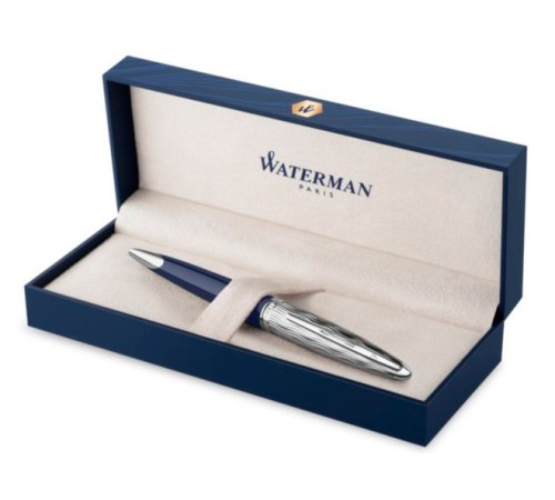 Ручка шариков. Waterman Carene L`Essence du Bleu (CW2166425) LaqBlue CT M син. черн. подар.кор.