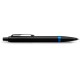 Ручка шариков. Parker IM Vibrant Rings K315 (CW2172941) Marine Blue PVD M син. черн. подар.кор.