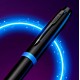Ручка шариков. Parker IM Vibrant Rings K315 (CW2172941) Marine Blue PVD M син. черн. подар.кор.