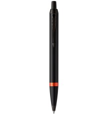 Ручка шариков. Parker IM Vibrant Rings K315 (CW2172946) Flame Orange PVD M син. черн. подар.кор.