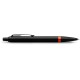Ручка шариков. Parker IM Vibrant Rings K315 (CW2172946) Flame Orange PVD M син. черн. подар.кор.