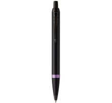 Ручка шариков. Parker IM Vibrant Rings K315 (CW2172951) Amethyst Purple PVD M син. черн. подар.кор.
