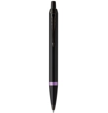 Ручка шариков. Parker IM Vibrant Rings K315 (CW2172951) Amethyst Purple PVD M син. черн. подар.кор.