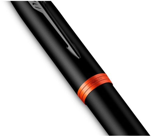 Ручка роллер Parker IM Vibrant Rings T315 (CW2172945) Flame Orange PVD F черн. черн. подар.кор. Ручка роллер Parker IM Vibrant Rings T315 (CW2172945) Flame Orange PVD F черн. черн. подар.кор.