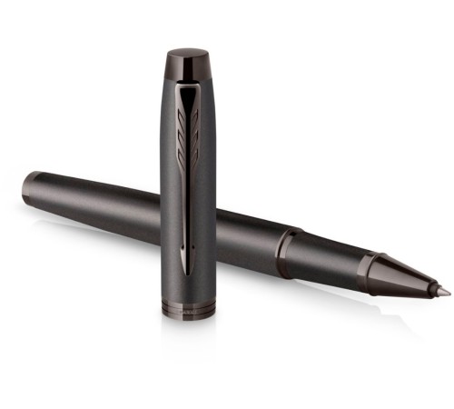 Ручка роллер Parker IM Monochrome T328 (CW2172960) Bronze PVD F черн. черн. подар.кор.