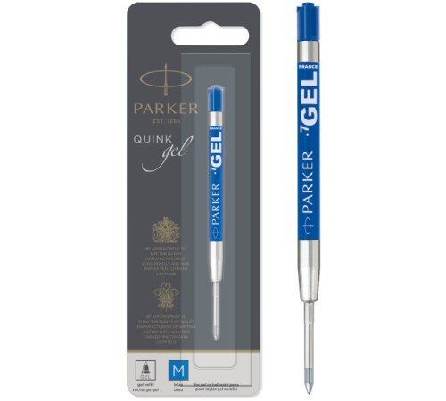 Стержень гелевый Parker Quink GEL Z05 (CW1950346) M синие чернила для ручек шариковых блистер