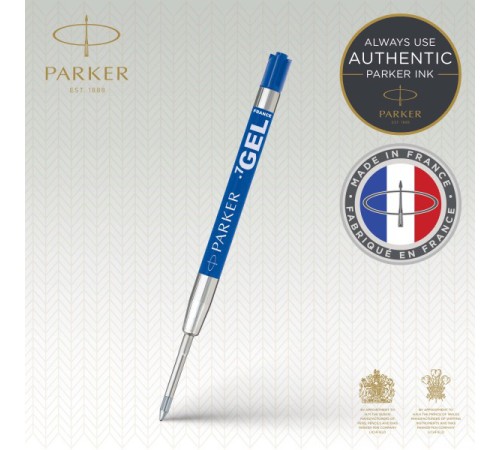 Стержень гелевый Parker Quink GEL Z05 (CW1950346) M синие чернила для ручек шариковых блистер