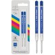 Стержень шариковый Parker QuinkFlow Basic Z09 (CW2166544) M 0.7мм синие чернила блистер (2шт)