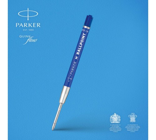Стержень шариковый Parker QuinkFlow Basic Z09 (CW2166550) M 0.7мм синие чернила без упак. Стержень шариковый Parker QuinkFlow Basic Z09 (CW2166550) M 0.7мм синие чернила без упак.