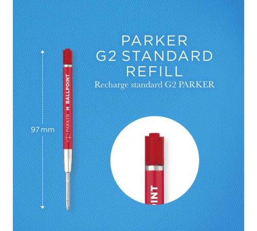 Стержень шариковый Parker QuinkFlow Basic Z09 (CW2166545) M 1мм красные чернила блистер (2шт) Стержень шариковый Parker QuinkFlow Basic Z09 (CW2166545) M 1мм красные чернила блистер (2шт)