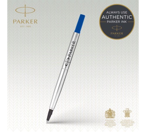 Стержень роллер Parker Quink RB Z01 (CW1950327) M 0.7мм синие чернила блистер (2шт)