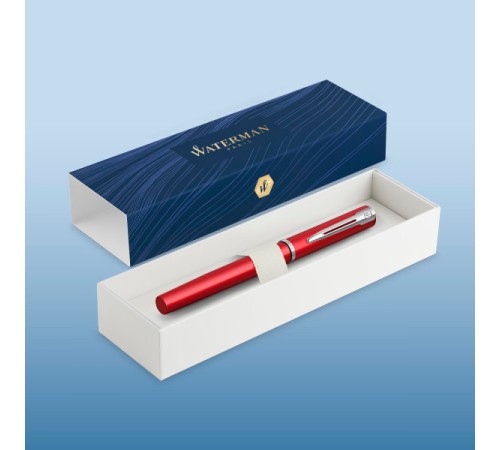 Ручка перьев. Waterman Graduate Allure (CW2068194) LaqRed CT F сталь нержавеющая подар.кор. Ручка перьев. Waterman Graduate Allure (CW2068194) LaqRed CT F сталь нержавеющая подар.кор.
