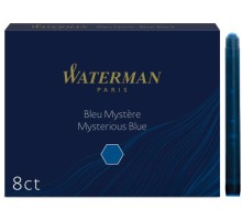 Картридж Waterman Standard (CWS0110910) синие чернила для ручек перьевых (8шт)