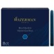 Картридж Waterman Standard (CWS0110910) синие чернила для ручек перьевых (8шт)
