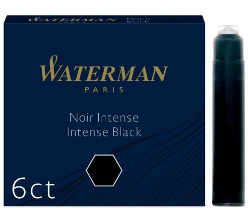 Картридж Waterman International 52011 (CWS0110940) черные чернила для ручек перьевых (6шт) Картридж Waterman International 52011 (CWS0110940) черные чернила для ручек перьевых (6шт)