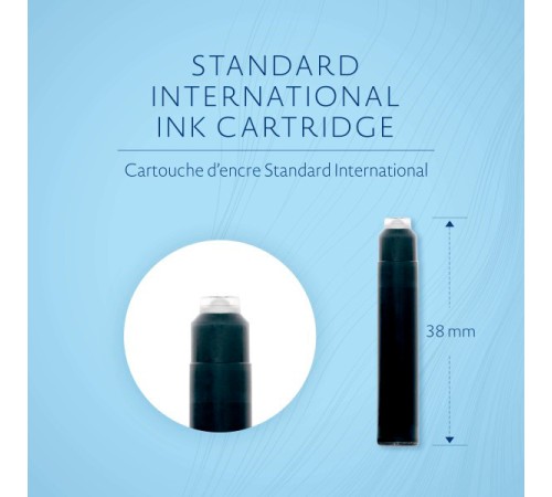 Картридж Waterman International 52011 (CWS0110940) черные чернила для ручек перьевых (6шт) Картридж Waterman International 52011 (CWS0110940) черные чернила для ручек перьевых (6шт)