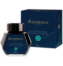 Флакон с чернилами Waterman Standard (CWS0110770) Harmonious Green чернила 50мл для ручек перьевых (1шт)