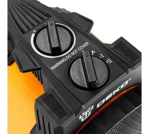 Тепловая пушка электрическая Deko DKIH2200W 2200Вт оранжевый Тепловая пушка электрическая Deko DKIH2200W 2200Вт оранжевый