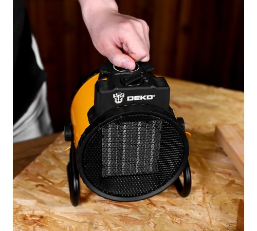 Тепловая пушка электрическая Deko DKIH2200W 2200Вт оранжевый Тепловая пушка электрическая Deko DKIH2200W 2200Вт оранжевый
