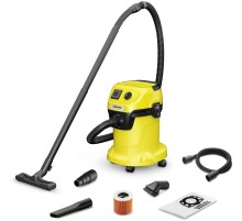 Строительный пылесос Karcher WD 3 P V-17/4/20 Workshop 1000Вт желтый